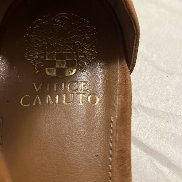 VINCE CAMUTO HERSHELL FRINGE SANDALS SIZE 8 1/2 M‎ - Picture 3 of 4